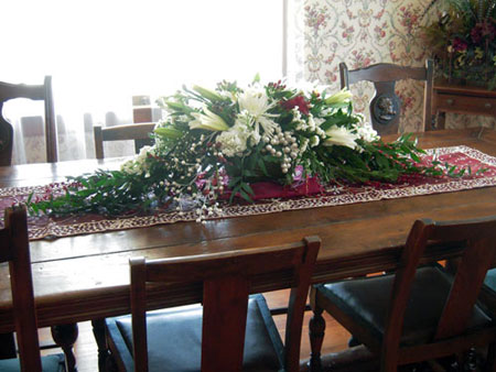 art interiors-floral arrangement